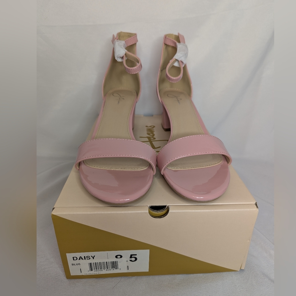 NIB J. Adams Daisy Women's High Heel Chunky Sandals Size 8.5 - Picture 1 of 8